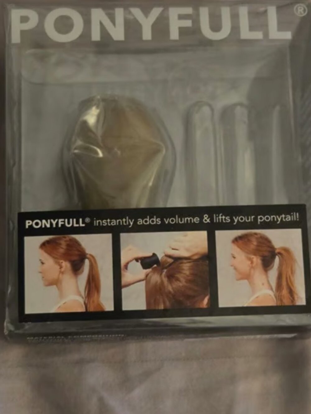 NEW Kitsch Ponyfull Ponytail Volumizer & Lift Tool - BNIB